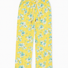 Yellow Floral Girl Tracksuit | 100% Cotton Fleece | Comfortable & Stylish