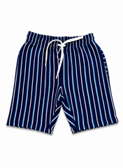 Boys Navy Stripe Summer Shorts