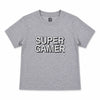 Kids Boys Super Gamer Graphic T-Shirt – Grey