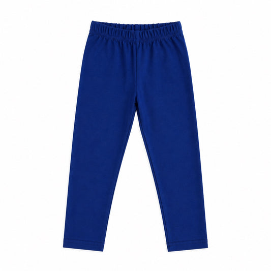 Girls Royal Blue Cotton Tight