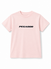 Girls Light Pink Printed Cotton T-Shirt – Soft Casual Summer Tee