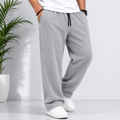 Men’s Light Grey Open Bottom Lounge Trouser