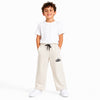 Kids Cream Baggy Trousers – Premium Wide Leg Trouser
