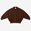 Women’s Brown Zip-Up Tracksuit Set – Casual & Comfy
