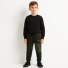 Boys Olive Green Cargo Trousers – Comfortable