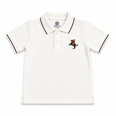 Kidsclub7 Boys Classic Polo Shirt – Off White