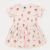 White & Pink Girls Frock