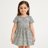 Girls Light Grey Frock