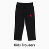 Kids Black Trousers – Soft Cotton