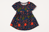 Girls Navy Blue Frock