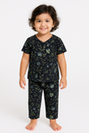 Girls Navy Tracksuit