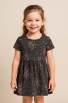 Girls Drak gray Frock