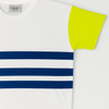 White With Black T-Shirt