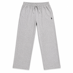Men’s Light Grey Wide Leg Trousers