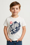 White With Logo T-Shirt
