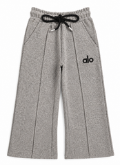 Boys’ Grey Wide-Leg Trouser