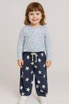 Girls Navy Trouser