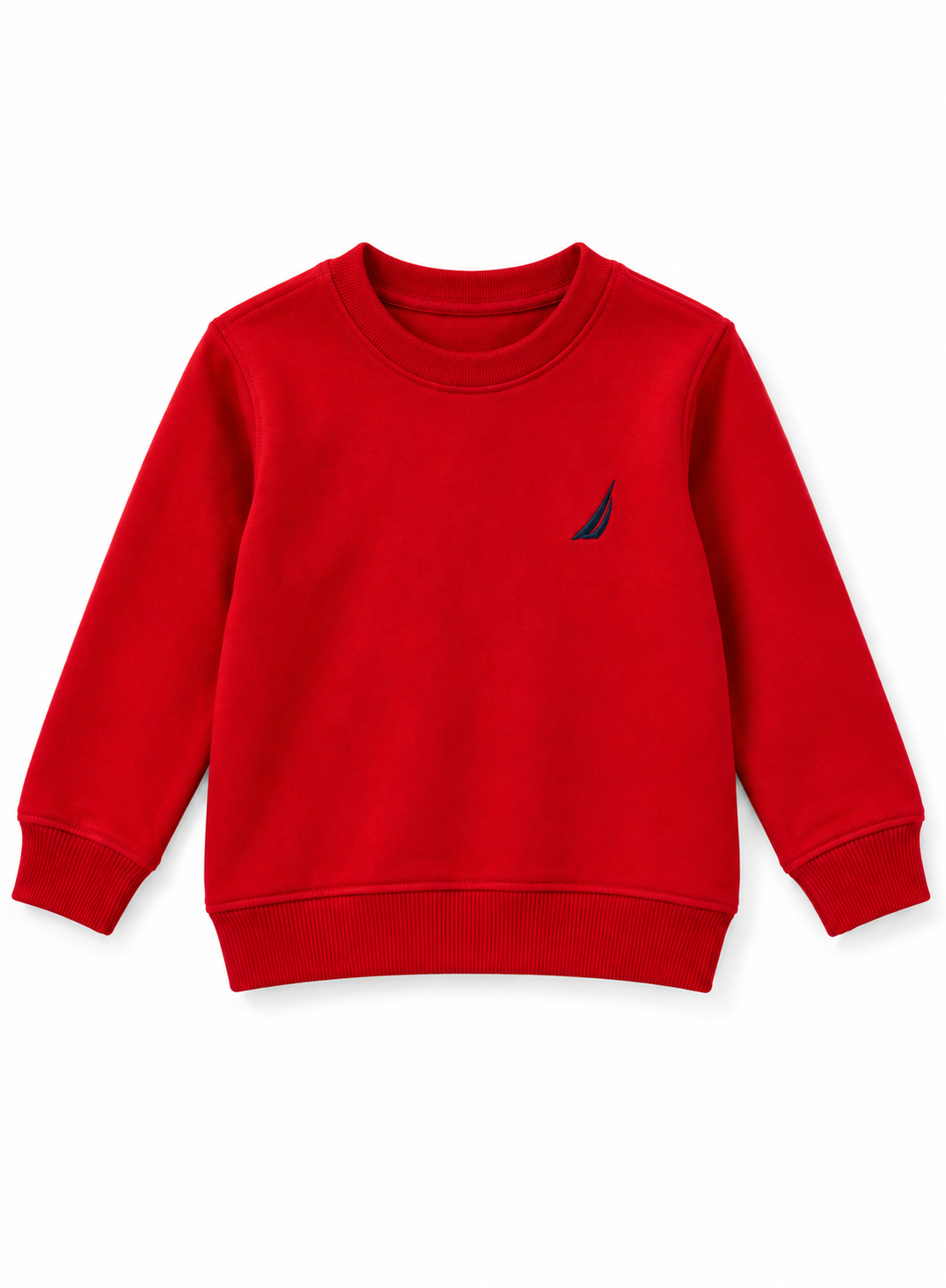 Boys Red  Sweatshirt Tarry Fabric