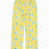 Yellow Floral Girl Tracksuit | 100% Cotton Fleece | Comfortable & Stylish