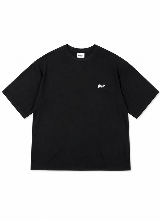Men's Black Oversized Baggy Tracksuit – Premium Cotton