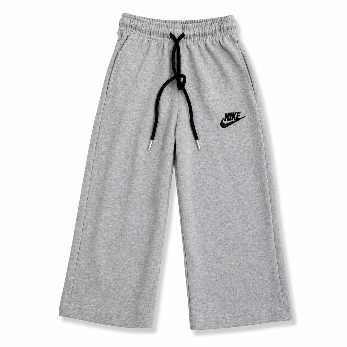 Kids Grey  Wide Leg Trousers