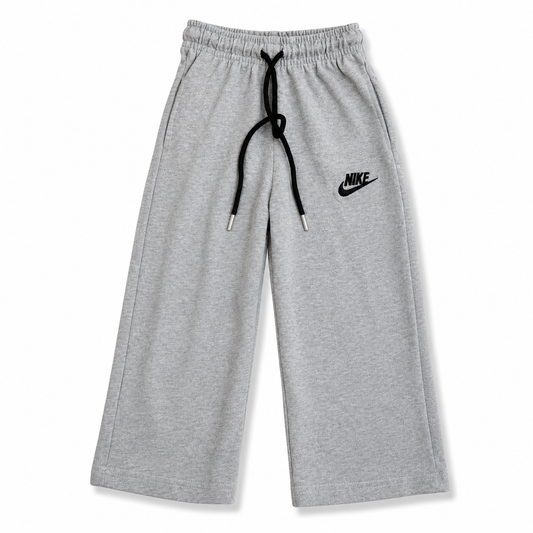 Kids Grey  Wide Leg Trousers