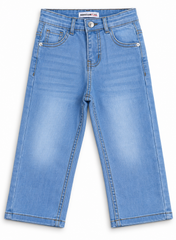 Boys Light Blue Denim Jeans | Straight Fit Casual Jeans