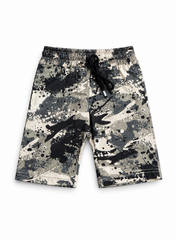 Kids Boys Camo Print Cotton Shorts  Drawstring Summer Shorts