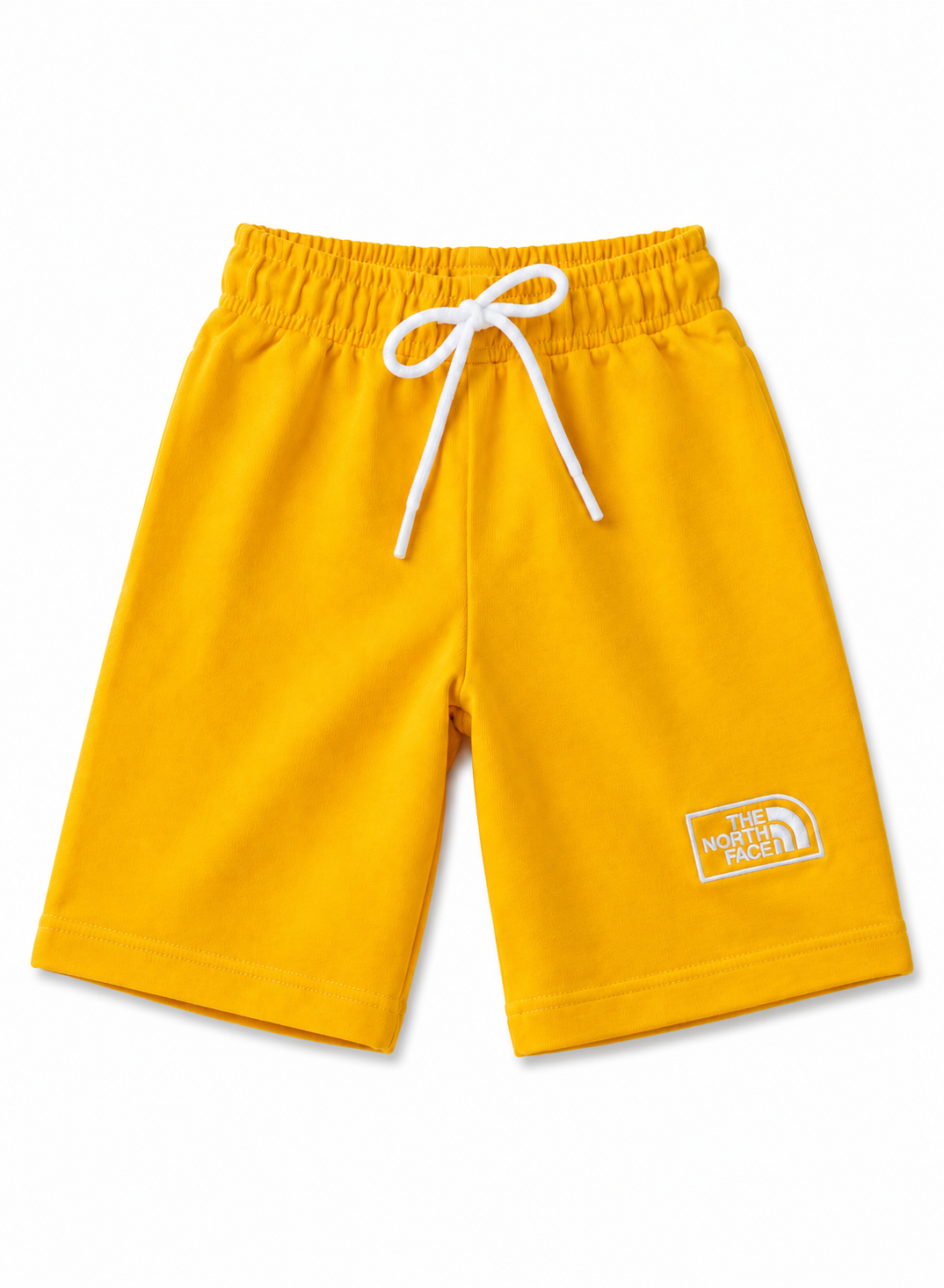 Boys Yellow Cotton Jersey Shorts