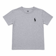 Kids Boys Classic Logo T-Shirt – Light Grey
