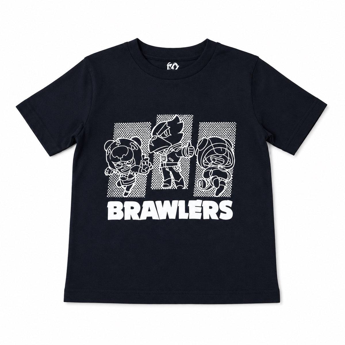 Kids Boys Brawlers Graphic T-Shirt – Black