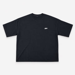 Men’s Oversized Black T-Shirt – Premium Cotton Relaxed Fit