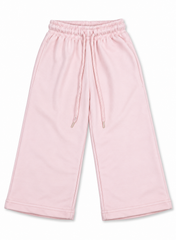Girls Bichon Printed Cotton Fleece Tracksuit – Pink