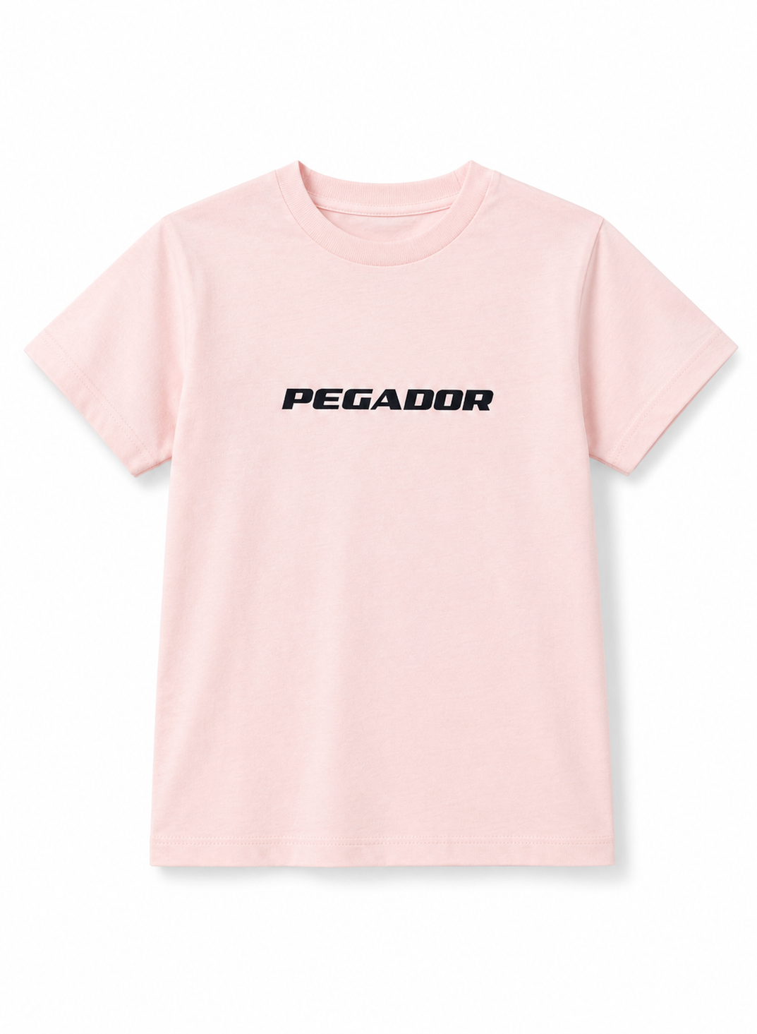 Girls Light Pink Printed Cotton T-Shirt – Soft Casual Summer Tee