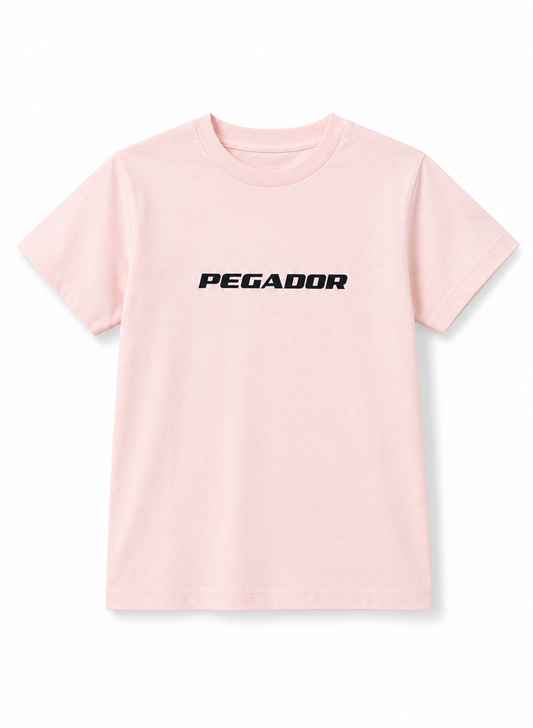 Girls Light Pink Printed Cotton T-Shirt – Soft Casual Summer Tee