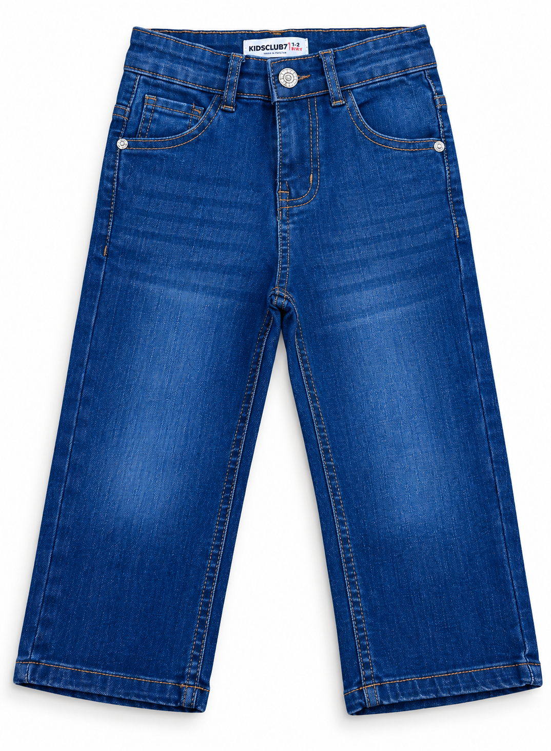 Boys Premium Blue Denim Jeans | Classic Straight Fit