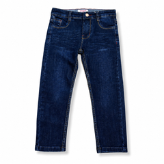 Kids Boys Dark Blue Stretch Denim Jeans