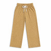Girls Printed Wide Leg Trouser – Mustard