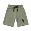 Boys Olive Waffle Knit Shorts – Soft Cotton Summer Shorts