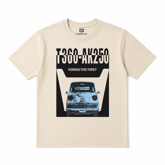 Boys Vintage Car Graphic T-Shirt – Premium Cotton Casual Tee