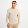 Men’s Classic Beige Crewneck Sweatshirt