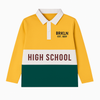 High School logo polo shirt