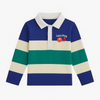 Blue & white  polo shirt