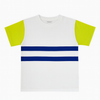 White With Black  T-Shirt