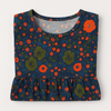 Girls Navy Blue Frock