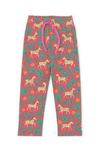 Girls Light Green & pink Trouser