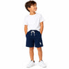 Boys Navy Blue Cotton Jersey Shorts