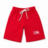 Boys Red Cotton Jersey Shorts