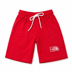 Boys Red Cotton Jersey Shorts