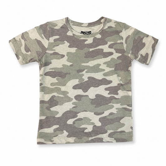 Kids Camouflage Cotton T-Shirt for Boys